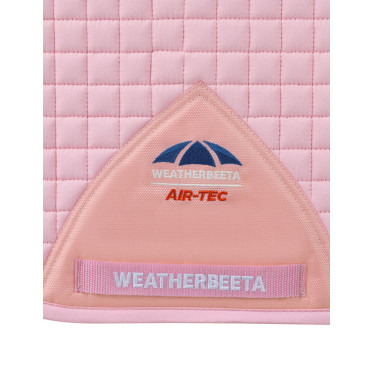 Manta de sela Weatherbeeta Prime Air-Tec Dressage Shaped Rosa claro