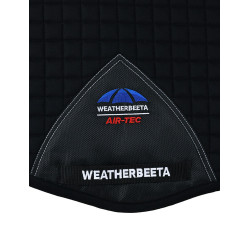 Manta de sela Weatherbeeta Prime Air-Tec Misto Shaped Preto