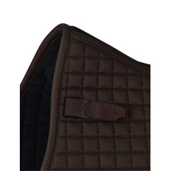 Manta de sela Weatherbeeta Prime Air-Tec Misto Shaped Chocolate Castanho