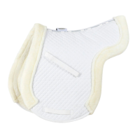 Sela Numnah Weatherbeeta Prime Comfy Fleece Branco Sela Numnah Weatherbeeta Prime Comfy Fleece Branco