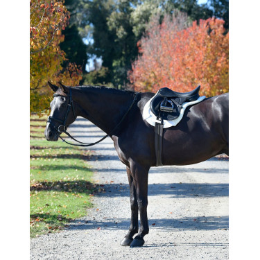 Sela Numnah Weatherbeeta Prime Comfy Fleece Branco