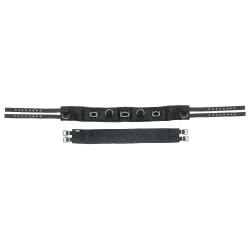 Cilindro de trabalho em nylon com 9 argolas Covalliero Cilindro de trabalho em nylon com 9 argolas Covalliero