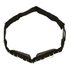 Cilindro de trabalho em nylon com 9 argolas Covalliero Cilindro de trabalho em nylon com 9 argolas Covalliero
