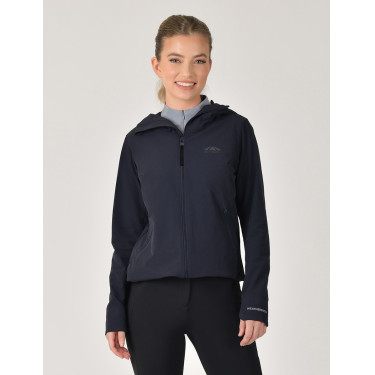 Casaco de equitação Weatherbeeta Stretch feminino Marinho Azul-marinho