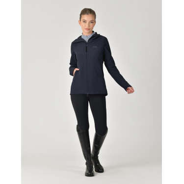 Casaco de equitação Weatherbeeta Stretch feminino Marinho Azul-marinho