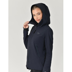 Casaco de equitação Weatherbeeta Stretch feminino Marinho Azul-marinho