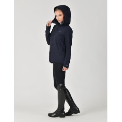 Casaco de equitação Weatherbeeta Stretch feminino Marinho Azul-marinho