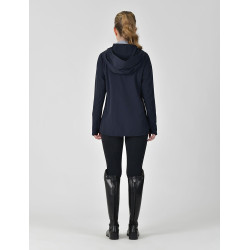 Casaco de equitação Weatherbeeta Stretch feminino Marinho Azul-marinho