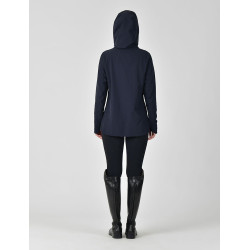 Casaco de equitação Weatherbeeta Stretch feminino Marinho Azul-marinho