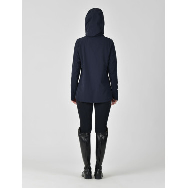 Casaco de equitação Weatherbeeta Stretch feminino Marinho Azul-marinho
