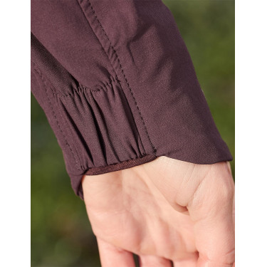 Casaco de equitação Weatherbeeta Stretch feminino Amora Bordô Casaco de equitação Weatherbeeta Stretch feminino Amora Bordô