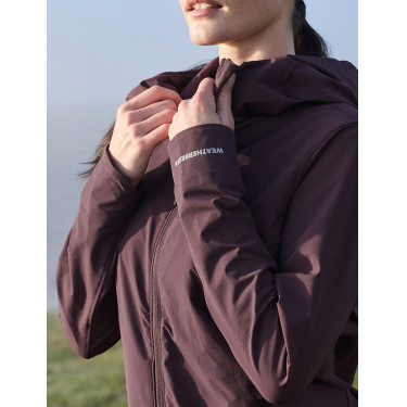 Casaco de equitação Weatherbeeta Stretch feminino Amora Bordô Casaco de equitação Weatherbeeta Stretch feminino Amora Bordô