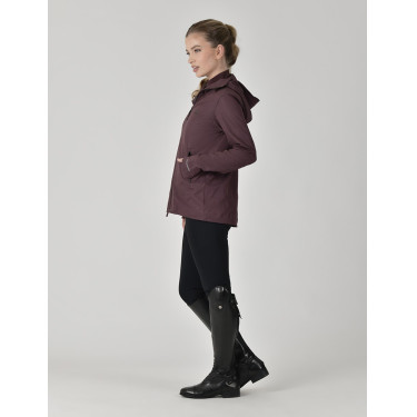 Casaco de equitação Weatherbeeta Stretch feminino Amora Bordô Casaco de equitação Weatherbeeta Stretch feminino Amora Bordô