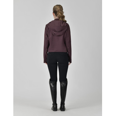 Casaco de equitação Weatherbeeta Stretch feminino Amora Bordô Casaco de equitação Weatherbeeta Stretch feminino Amora Bordô