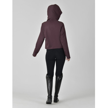 Casaco de equitação Weatherbeeta Stretch feminino Amora Bordô Casaco de equitação Weatherbeeta Stretch feminino Amora Bordô