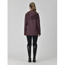Casaco de equitação Weatherbeeta Stretch feminino Amora Bordô Casaco de equitação Weatherbeeta Stretch feminino Amora Bordô