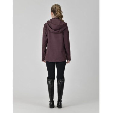 Casaco de equitação Weatherbeeta Stretch feminino Amora Bordô Casaco de equitação Weatherbeeta Stretch feminino Amora Bordô
