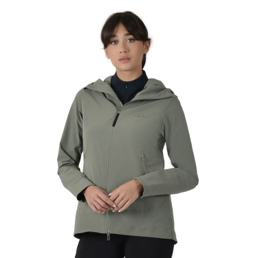 Casaco de equitação Weatherbeeta Stretch feminino Folha de oliveira Verde