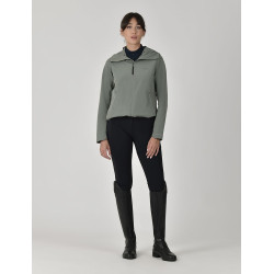 Casaco de equitação Weatherbeeta Stretch feminino Folha de oliveira Verde Casaco de equitação Weatherbeeta Stretch feminino Folha de oliveira Verde