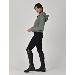 Casaco de equitação Weatherbeeta Stretch feminino Folha de oliveira Verde Casaco de equitação Weatherbeeta Stretch feminino Folha de oliveira Verde