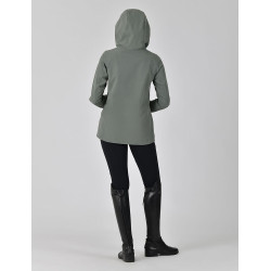 Casaco de equitação Weatherbeeta Stretch feminino Folha de oliveira Verde Casaco de equitação Weatherbeeta Stretch feminino Folha de oliveira Verde
