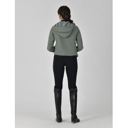 Casaco de equitação Weatherbeeta Stretch feminino Folha de oliveira Verde Casaco de equitação Weatherbeeta Stretch feminino Folha de oliveira Verde