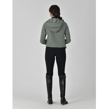 Casaco de equitação Weatherbeeta Stretch feminino Folha de oliveira Verde Casaco de equitação Weatherbeeta Stretch feminino Folha de oliveira Verde