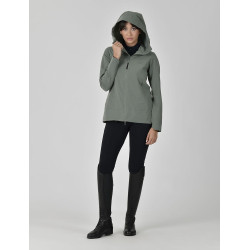 Casaco de equitação Weatherbeeta Stretch feminino Folha de oliveira Verde Casaco de equitação Weatherbeeta Stretch feminino Folha de oliveira Verde
