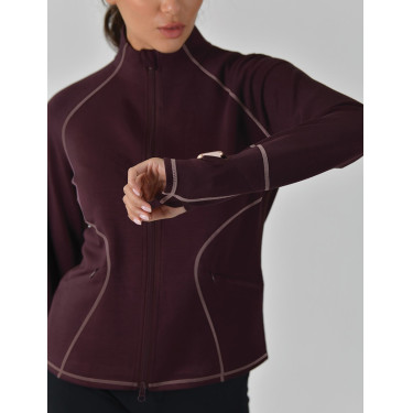 Casaco de desempenho WeatherBeeta Copper feminino Amora Bordô Casaco de desempenho WeatherBeeta Copper feminino Amora Bordô