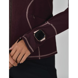 Casaco de desempenho WeatherBeeta Copper feminino Amora Bordô Casaco de desempenho WeatherBeeta Copper feminino Amora Bordô