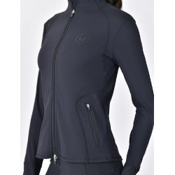 Casaco Dublin multifuncional com fecho de correr Preto