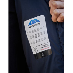 Casaco acolchoado híbrido Weatherbeeta feminino Marinho Azul-marinho