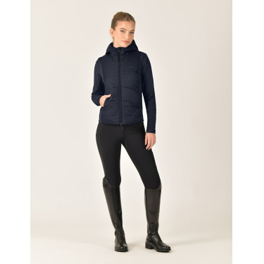 Casaco acolchoado híbrido Weatherbeeta feminino Marinho Azul-marinho Casaco acolchoado híbrido Weatherbeeta feminino Marinho Azul-marinho
