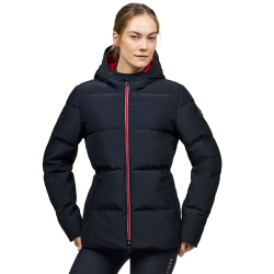 Blusão Tommy Hilfiger Equestrian Sidney feminino Céu do deserto Azul