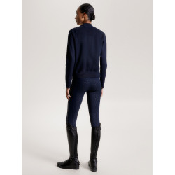 Casaco bomber Tommy Hilfiger Equestrian Amsterdam Monogram feminino Multi Multicolor