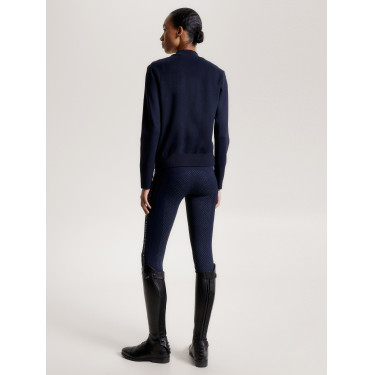 Casaco bomber Tommy Hilfiger Equestrian Amsterdam Monogram feminino Multi Multicolor Casaco bomber Tommy Hilfiger Equestrian Amsterdam Monogram feminino Multi Multicolor