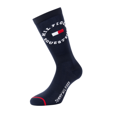 Meias curtas Tommy Hilfiger Equestrian Leon Céu do deserto Azul Meias curtas Tommy Hilfiger Equestrian Leon Céu do deserto Azul