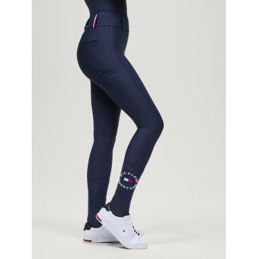 Meias curtas Tommy Hilfiger Equestrian Leon Céu do deserto Azul Meias curtas Tommy Hilfiger Equestrian Leon Céu do deserto Azul