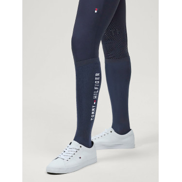 Meias Tommy Hilfiger Equestrian Clifton Céu do deserto Azul Meias Tommy Hilfiger Equestrian Clifton Céu do deserto Azul