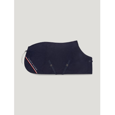 Manta Polar Tommy Hilfiger Equestrian Standford Céu do deserto Azul Manta Polar Tommy Hilfiger Equestrian Standford Céu do deserto Azul