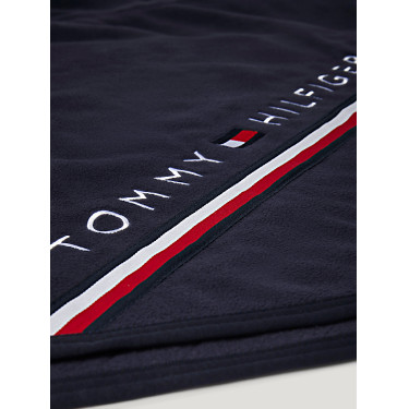 Manta Polar Tommy Hilfiger Equestrian Standford Céu do deserto Azul Manta Polar Tommy Hilfiger Equestrian Standford Céu do deserto Azul