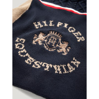 Cachecol de malha Tommy Hilfiger Equestrian Hyde Céu do deserto Azul