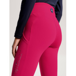 Legging Tommy Hilfiger Equestrian Monaco full grip Cereja Legging Tommy Hilfiger Equestrian Monaco full grip Cereja