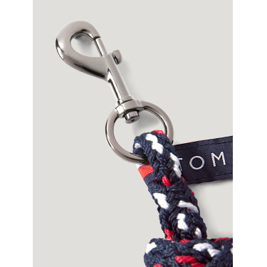 Caveção e guia Tommy Hilfiger Equestrian Yale com pelo Céu do deserto Azul Caveção e guia Tommy Hilfiger Equestrian Yale com pelo Céu do deserto Azul