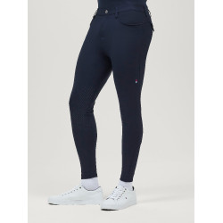 Calças Tommy Hilfiger Equestrian Bedford com grip nos joelhos homem Céu do deserto Azul