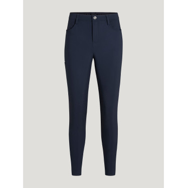 Calças Tommy Hilfiger Equestrian Bedford com grip nos joelhos homem Céu do deserto Azul Calças Tommy Hilfiger Equestrian Bedford com grip nos joelhos homem Céu do deserto Azul