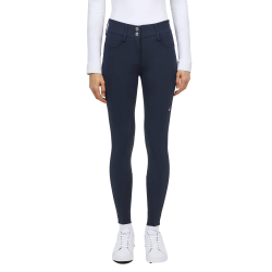 Calça Tommy Hilfiger Equestrian Victoria full grip mulher Céu do deserto Azul Calça Tommy Hilfiger Equestrian Victoria full grip mulher Céu do deserto Azul