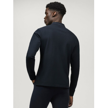 Polo de mangas compridas Tommy Hilfiger Equestrian Erwin homem Céu do deserto Azul Polo de mangas compridas Tommy Hilfiger Equestrian Erwin homem Céu do deserto Azul