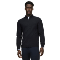 Camisola de caxemira Tommy Hilfiger Equestrian 1/2 zip Oakfield homem Céu do deserto Azul