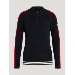 Casaco com fecho Tommy Hilfiger Equestrian Carol mulher Céu do deserto Azul Casaco com fecho Tommy Hilfiger Equestrian Carol mulher Céu do deserto Azul